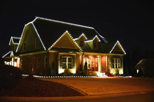 christmas light installed in Sacramento, CA