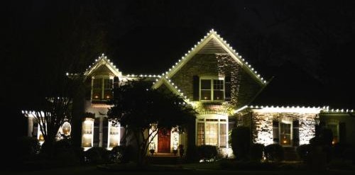 christmas light installed in Sacramento, CA