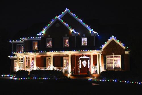 image showing Sacramento Christmas light installation in Sacramento, CA