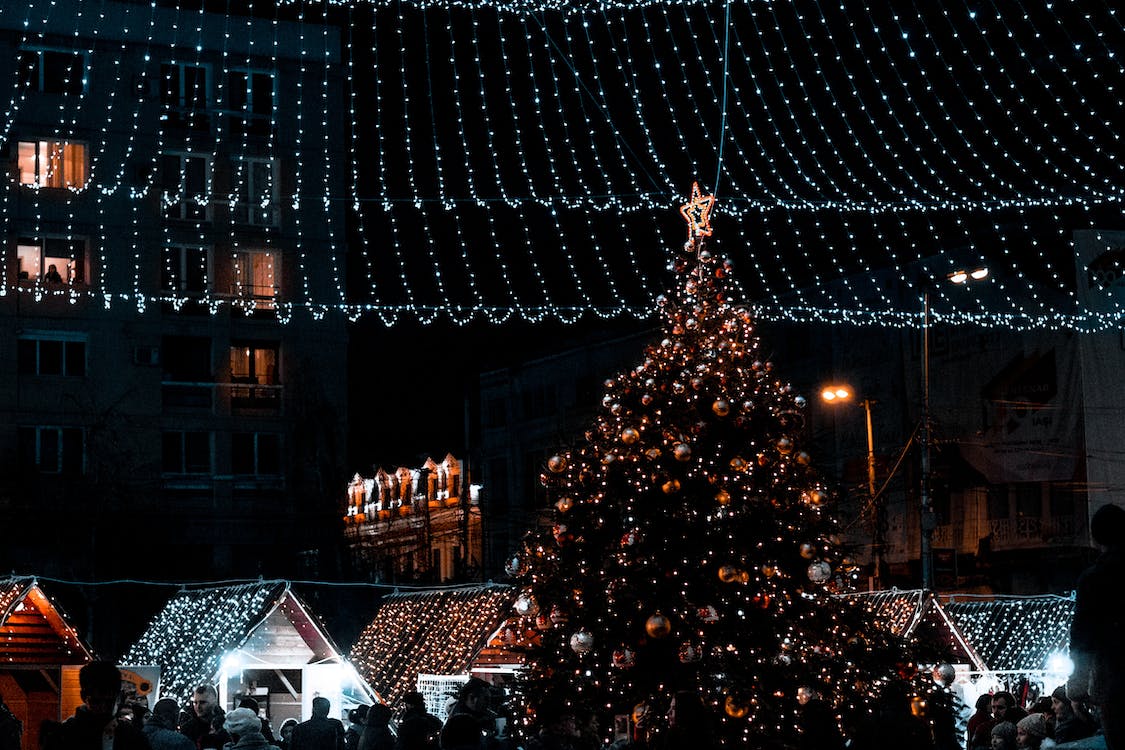 image showing Placerville Christmas light installation in Sacramento, CA